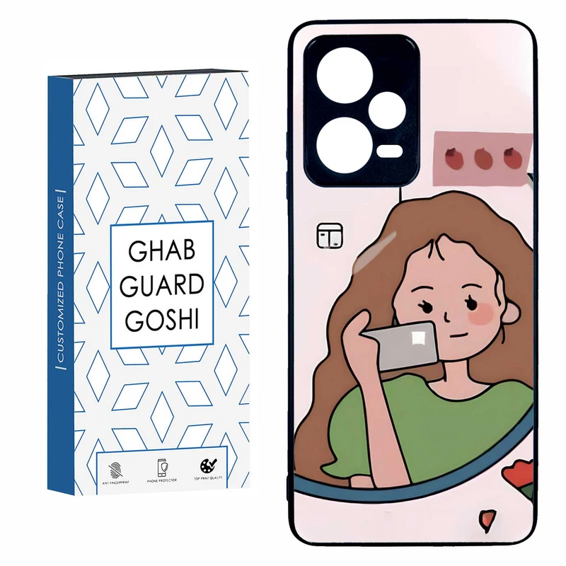 کاور قاب گارد گوشی طرح دخترانه  کد TPU-005 مناسب برای گوشی موبایل شیائومی  REDMI NOTE 12 PRO 5G