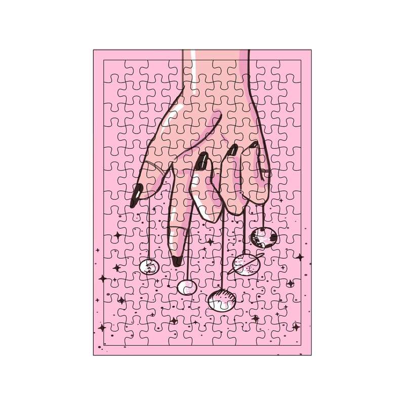 پازل 117 تکه مدل دست کد 1596