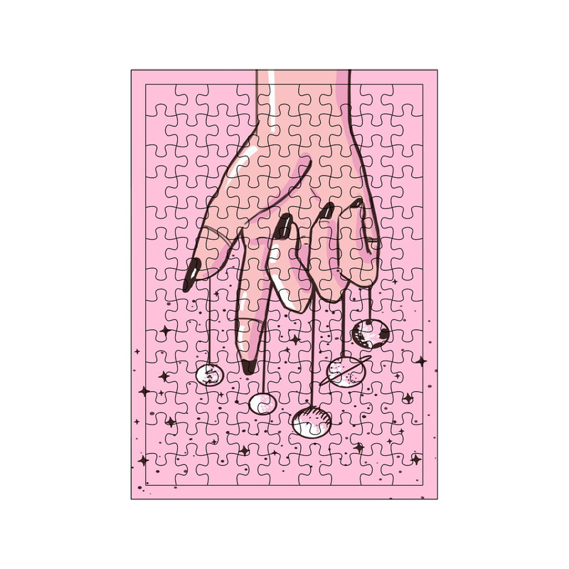 پازل 117 تکه مدل دست کد 1596