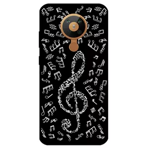 کاور مگافون طرح نوت موسیقی مدل 1370 مناسب برای گوشی موبایل نوکیا 5.3     
