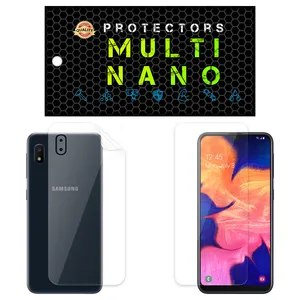 Multi Nano X-SFT Screen Protector For Samsung Galaxy A10E with back skin