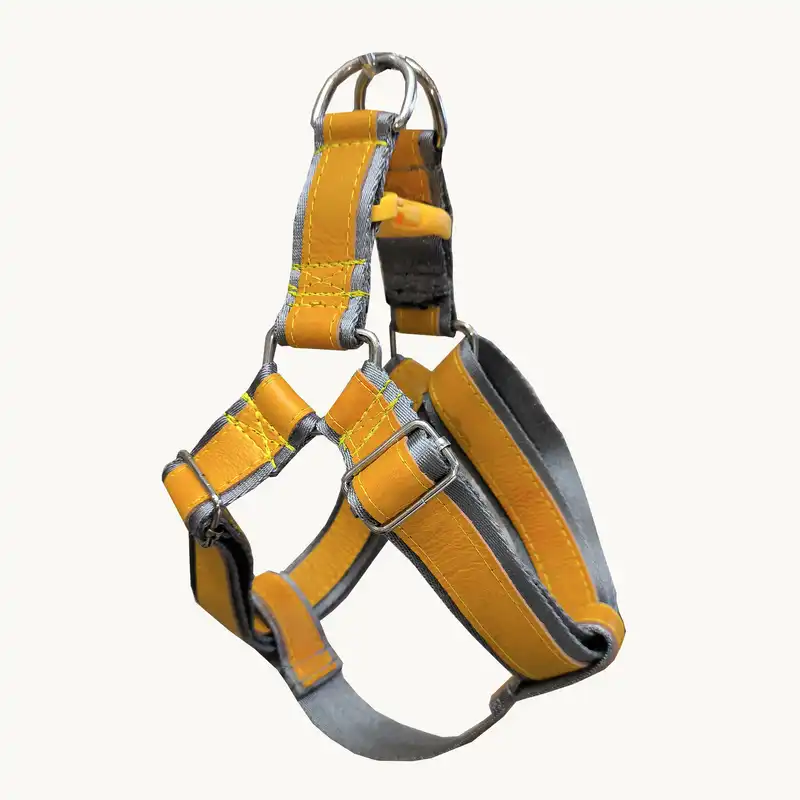 قلاده کتفی سگ مدل چرمی سیمپل کد 7