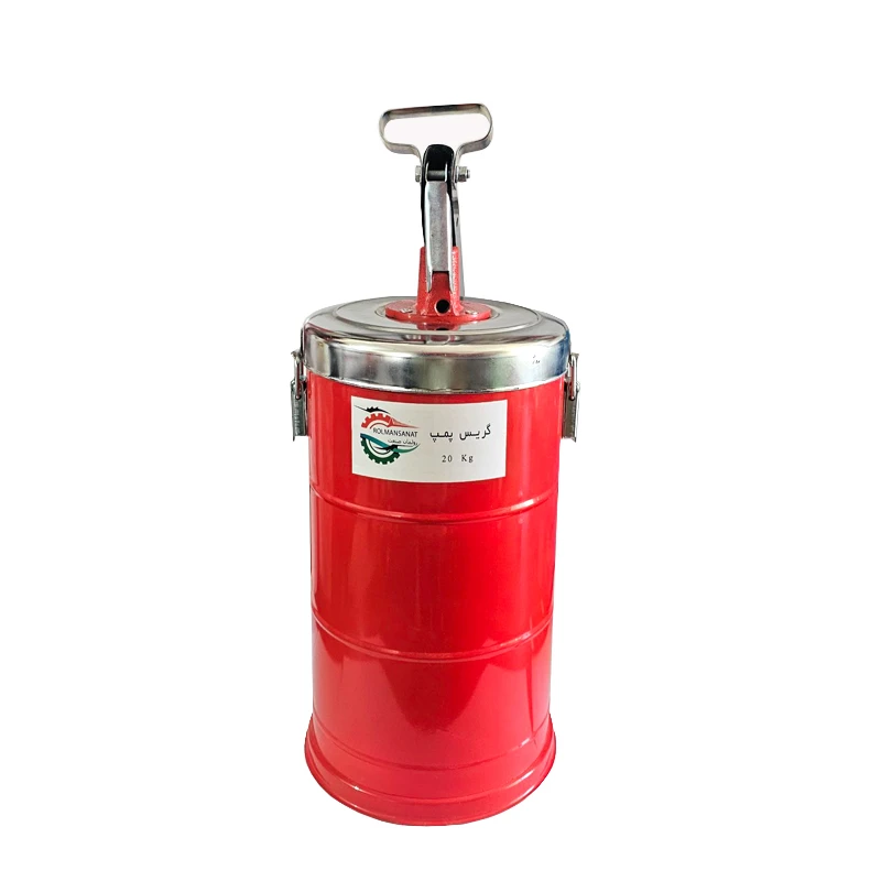 پمپ گریس رولمان صنعت مدل pump-20 ظرفیت 20 لیتر