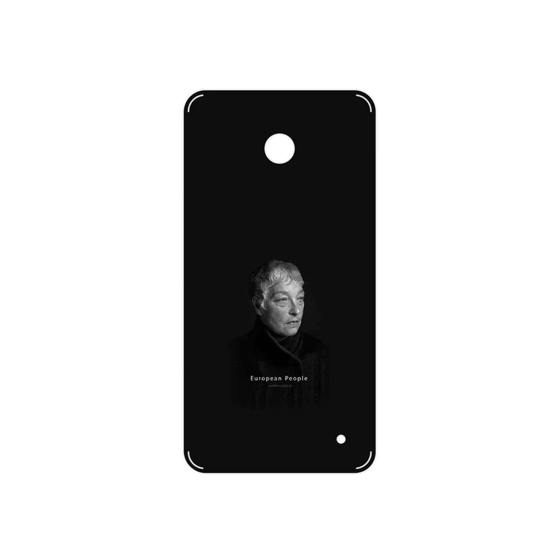 برچسب پوششی ماهوت مدل Portrait of a European Woman مناسب برای گوشی موبایل نوکیا Lumia 630