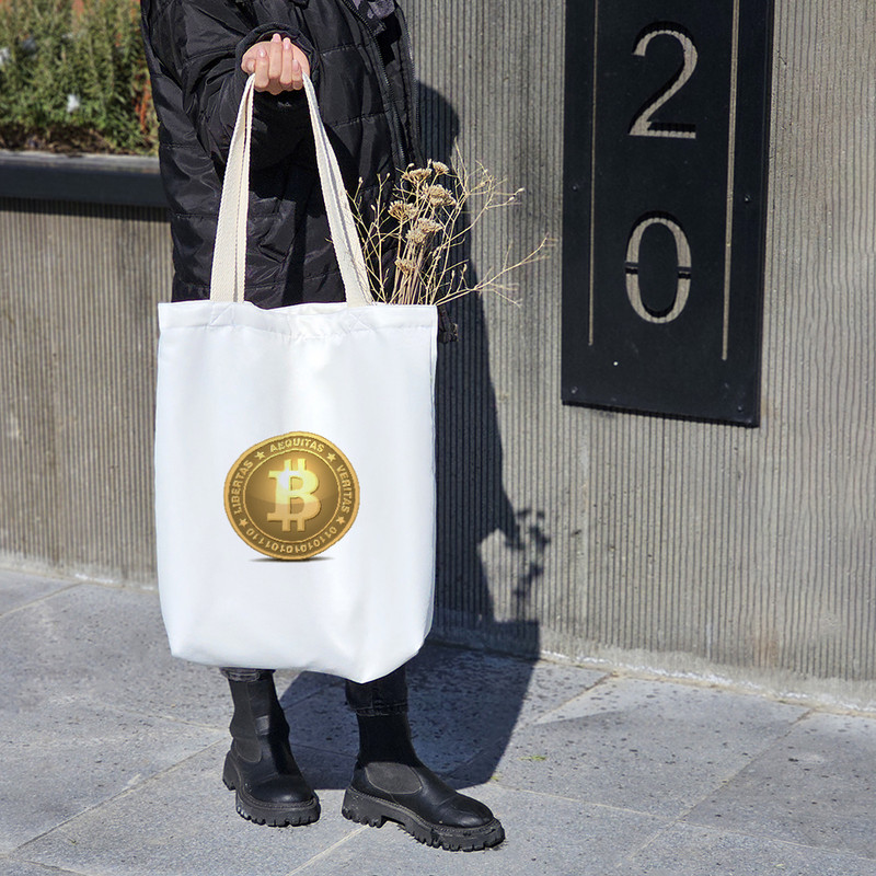 ساک خرید خندالو طرح بیت کوین کد 825