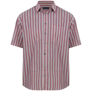 پیراهن آستین کوتاه مردانه اتنشن مدل A13