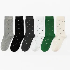 جوراب ساق بلند زنانه مدل گل دار  بسته 6 عددی