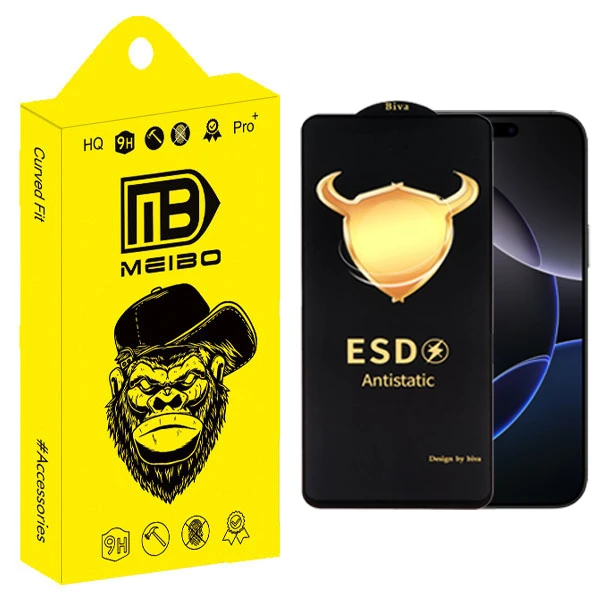محافظ صفحه نمایش میبو مدل Biva Antistatic View مناسب برای گوشی موبایل اپل Iphone 16 Pro Max