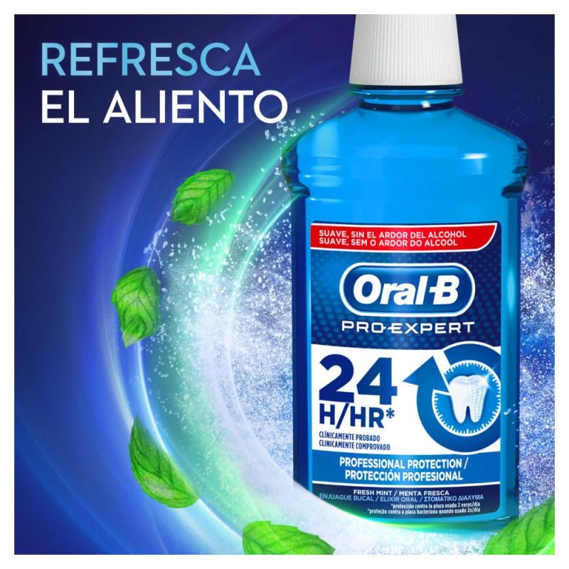 دهان شویه اورال-بی سری Professional Protection مدل Pro Expert حجم 500 میلی لیتر -  - 5