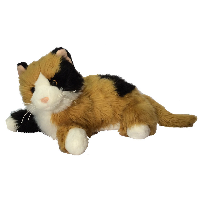 عروسک تی وای طرح گربه مدل TY Ginger Carley Cat کد SZ5/371 طول 40 سانتی متر