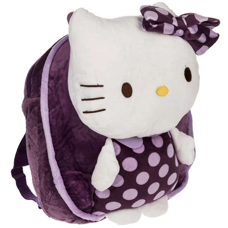 کوله پشتی بچه گانه مدل Hello Kitty Purple