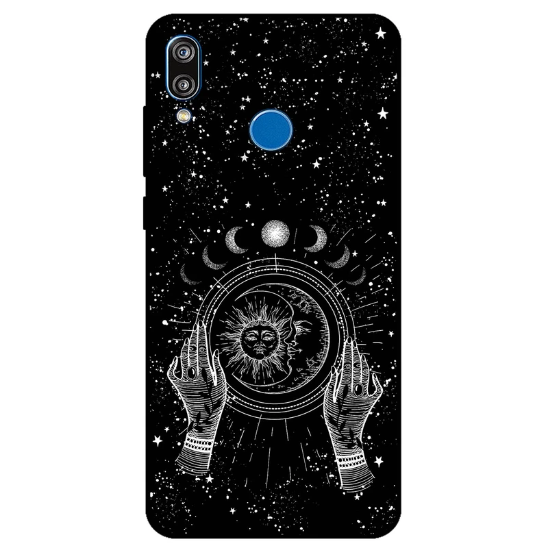 کاور مگافون طرح ماه و خورشید مدل 1892 مناسب برای گوشی موبایل شیائومی Redmi Note 7 / Note 7 Pro 