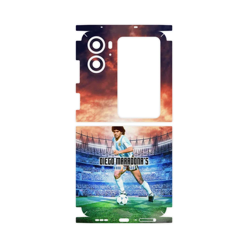 برچسب پوششی ماهوت مدل Diego Maradona-FullSkin مناسب برای گوشی موبایل اپو Find N2 Flip