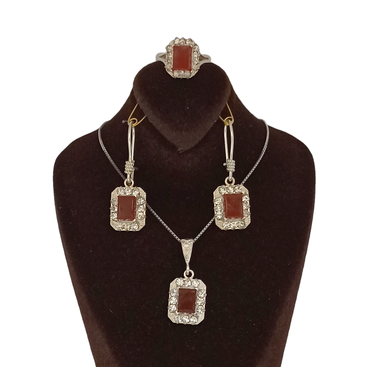 نیم ست نقره زنانه سلین کالا مدل ce-nc14