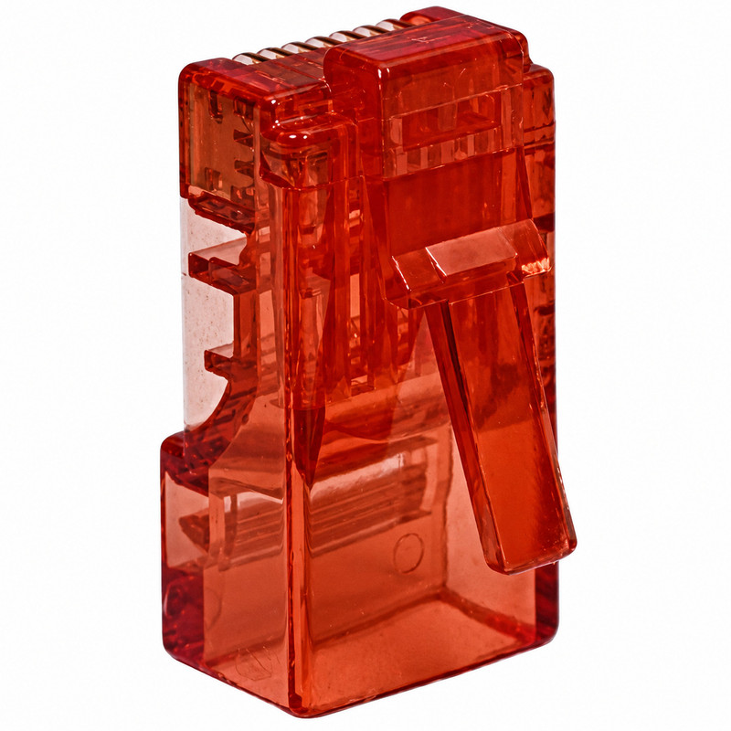 سوکت شبکه Cat6 مدل RJ45 بسته 50 عددی