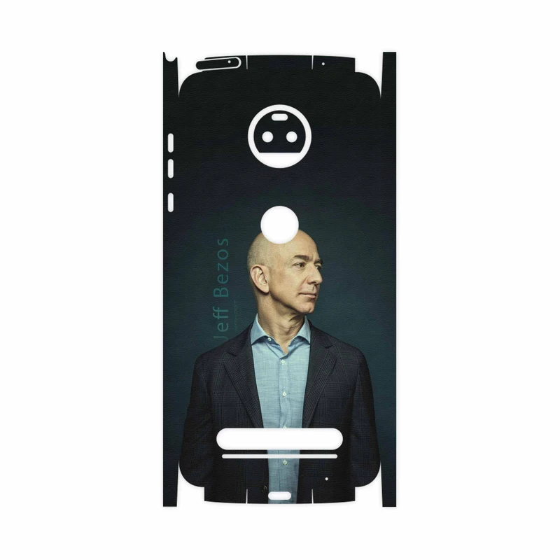 برچسب پوششی ماهوت مدل Jeff Bezos-FullSkin مناسب برای گوشی موبایل موتورولا Moto Z2 Force