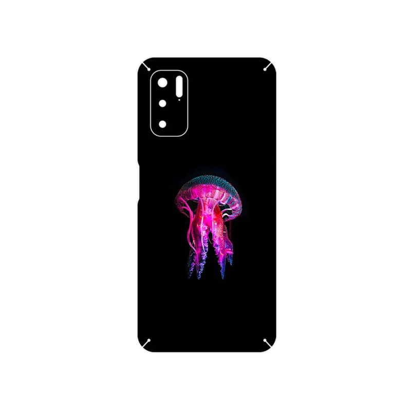 برچسب پوششی ماهوت مدل jellyfish مناسب برای گوشی موبایل شیائومی Redmi Note 10 5G