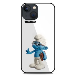 AKAM AMC-WA13M-SMURFS-19 Cover For Apple iPhone 13 Mini