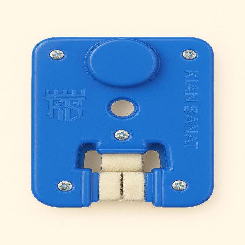 روغن دان ریل آسانسور  کیان صنعت مدل  لاکچری 01 مجموعه 2 عددی