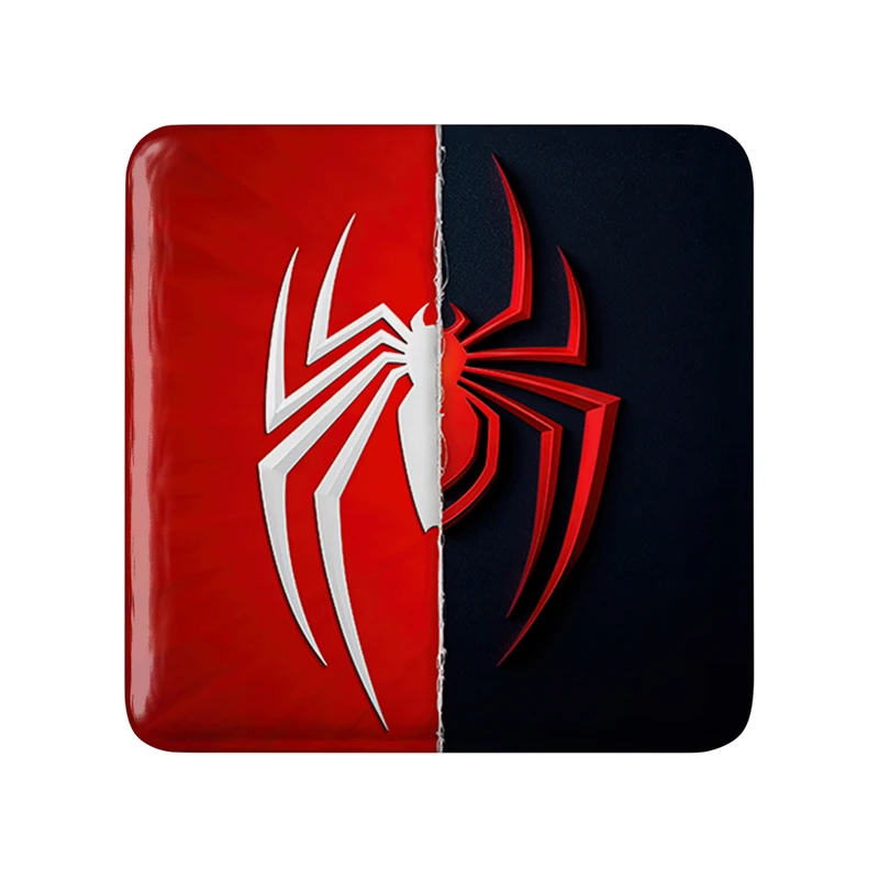 مگنت خندالو طرح مایلز مورالز مردعنکبوتی مدل مربعی کد 30830