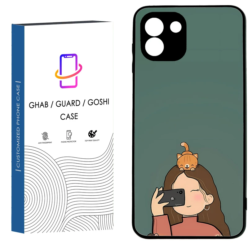 کاور قاب گارد گوشی طرح دخترانه کد 72- TPU مناسب برای گوشی موبایل سامسونگ Galaxy A03