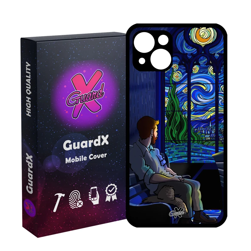 کاور گارد ایکس طرح Art مدل Glass10583 مناسب برای گوشی موبایل اپل iPhone 13