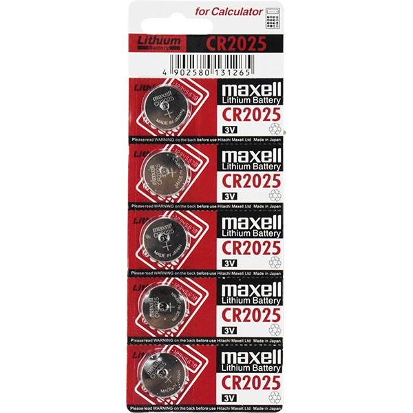 باتری سکه ای مکسل مدل CR2016 بسته 5 عددی