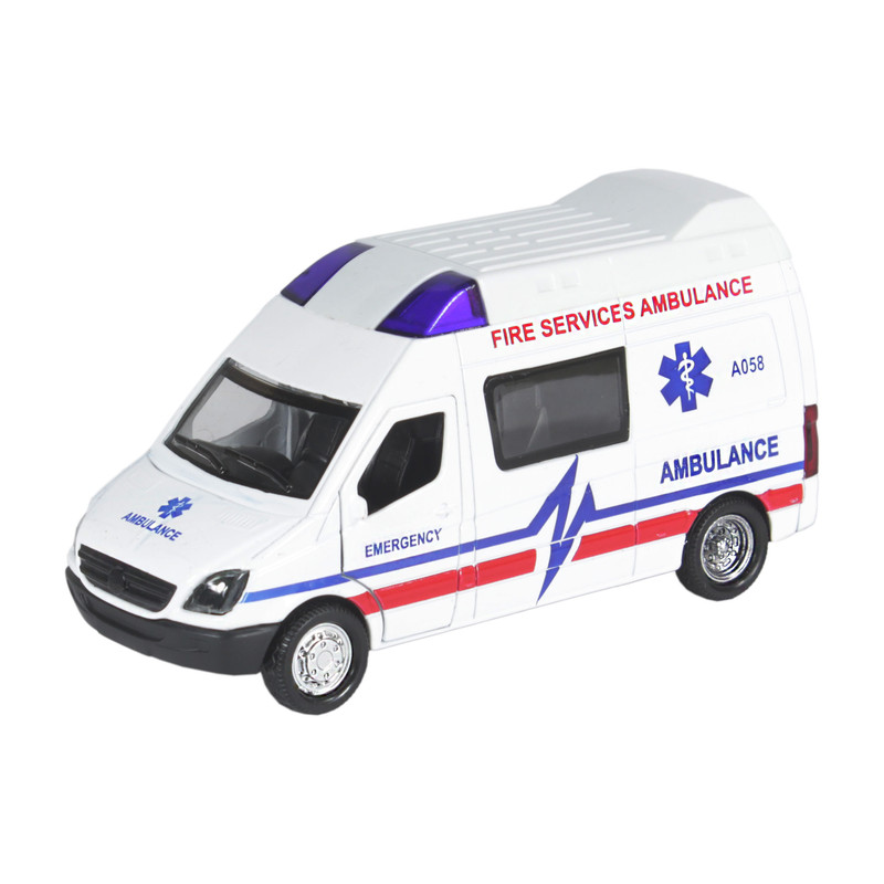 ماشین بازی مدل آمبولانس کد 0243