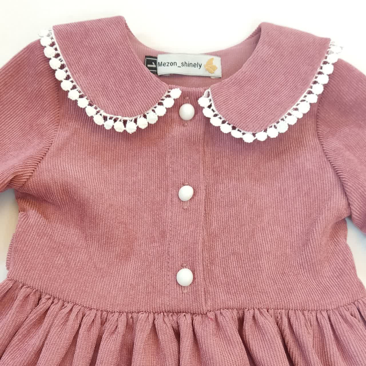 پیراهن دخترانه مدل Mkhml 3555