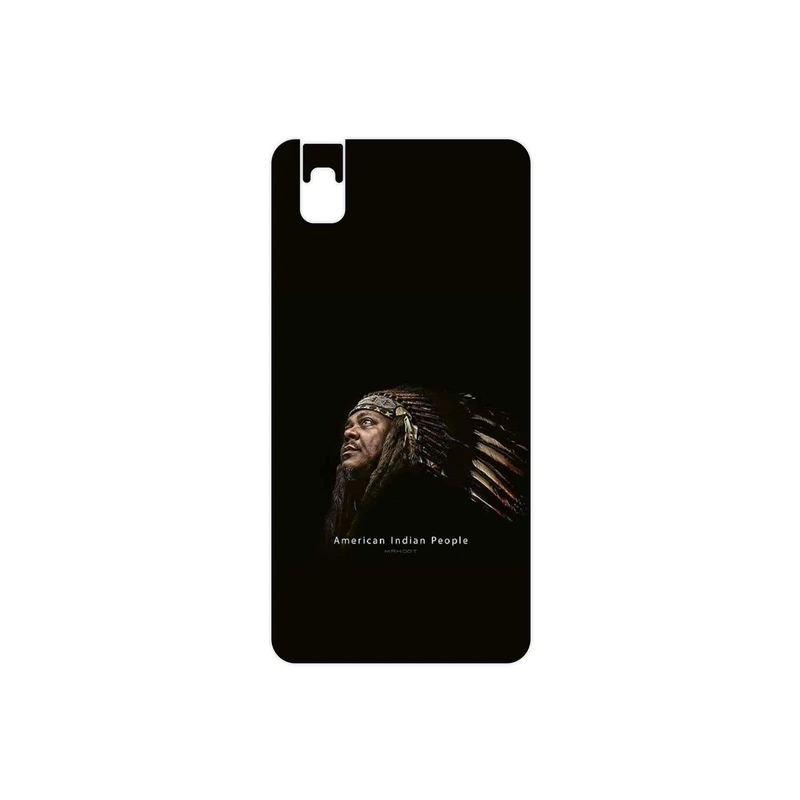 برچسب پوششی ماهوت مدل Portrait of an Indian Man مناسب برای گوشی موبایل هوآوی Shot X