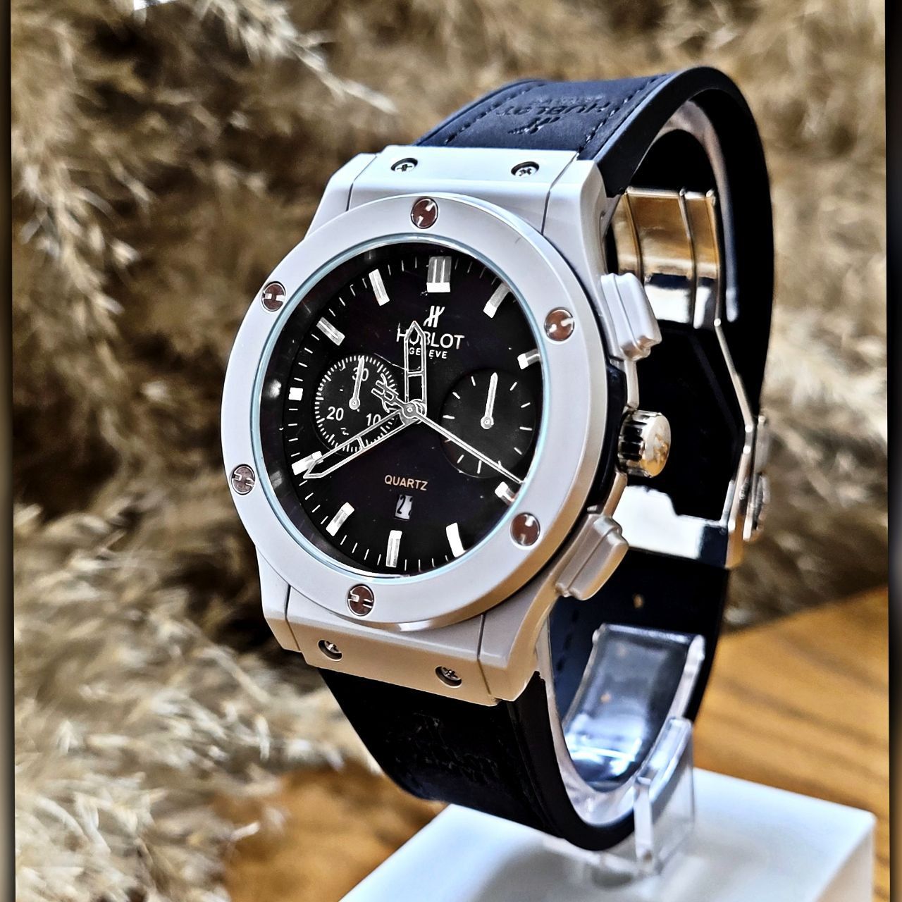 ساعت مچی عقربه‌ای مردانه  مدل تک موتور ساده tt -  - 3