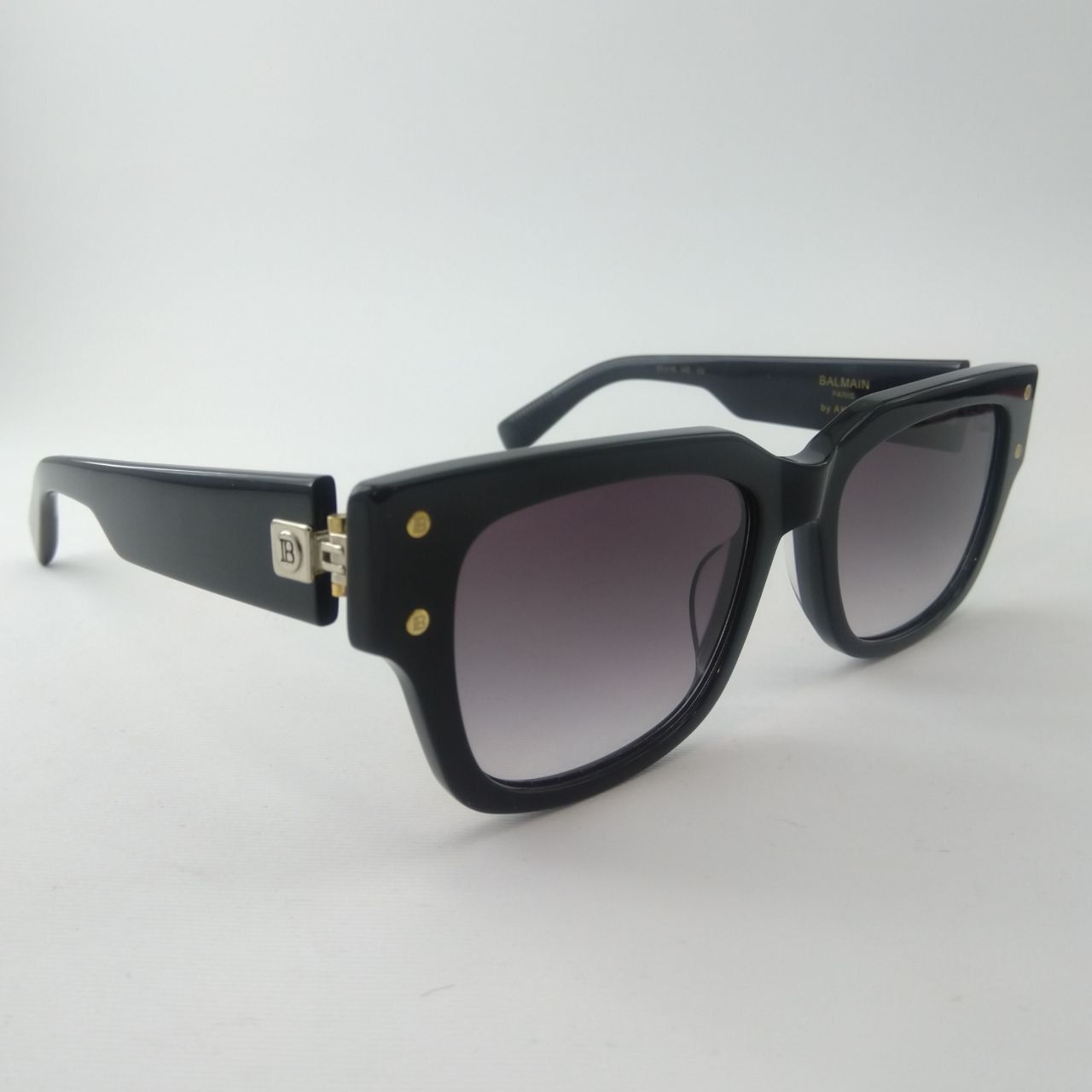 عینک آفتابی بالمن مدل BPS - 100A - 55 // BLK-GLD -  - 2