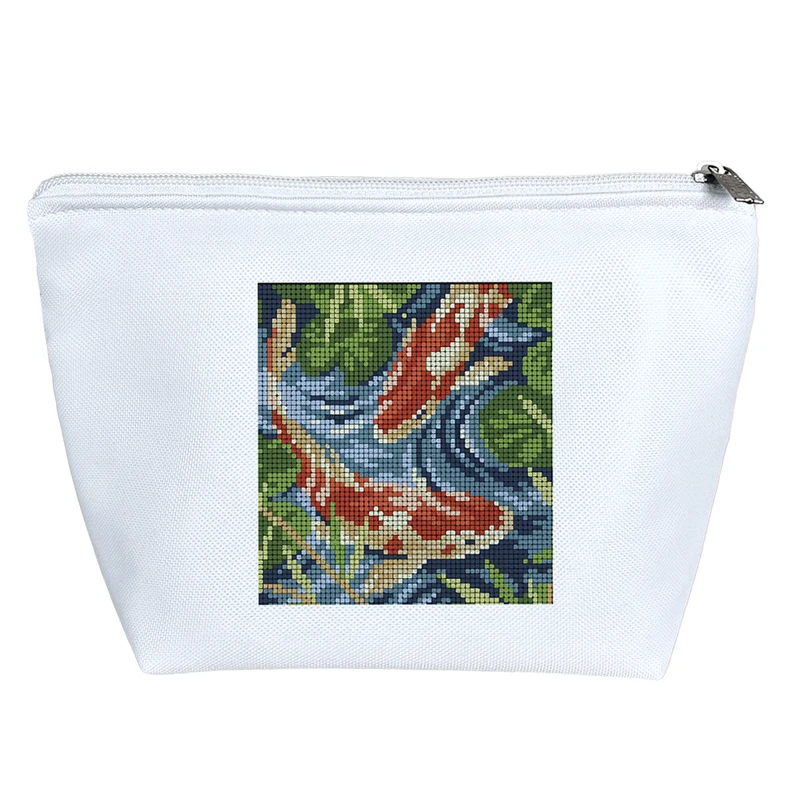 کیف لوازم آرایش دخترانه خندالو مدل ماهی کد 10354