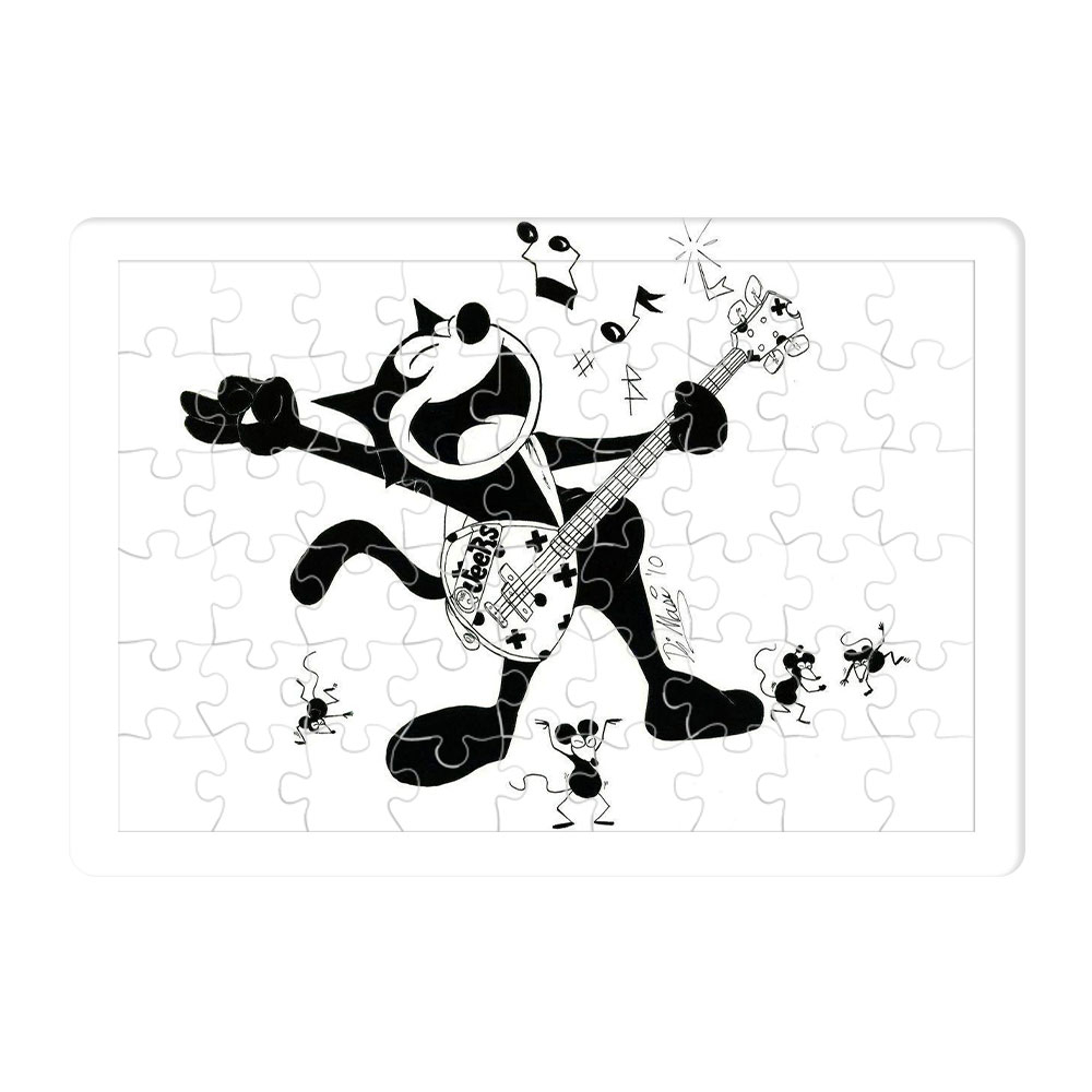 پازل 54 تکه طرح گربه ملوس مدل P758