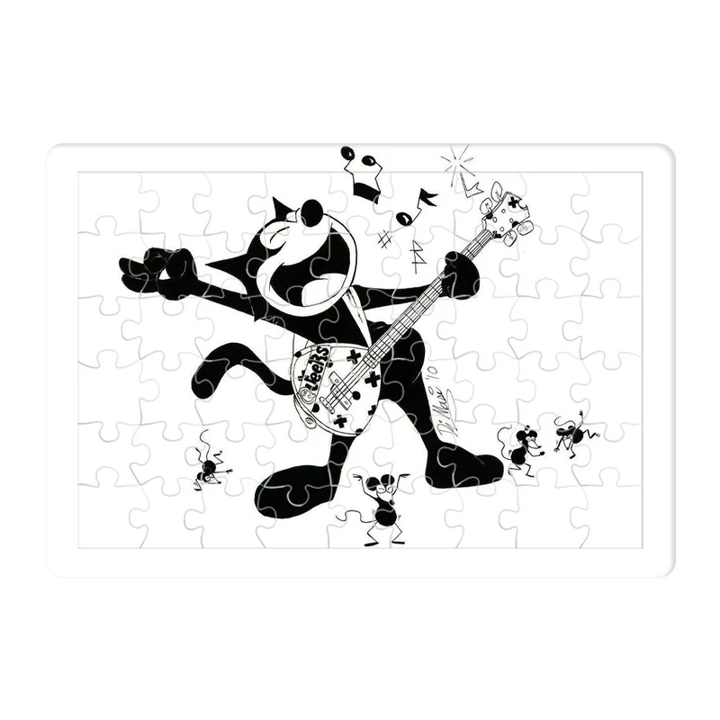 پازل 54 تکه طرح گربه ملوس مدل P758