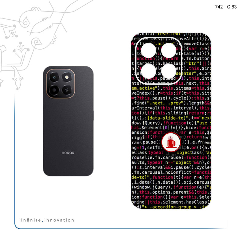 برچسب پوششی ماهوت مدل Programming 1 مناسب برای گوشی موبایل آنر X6c
