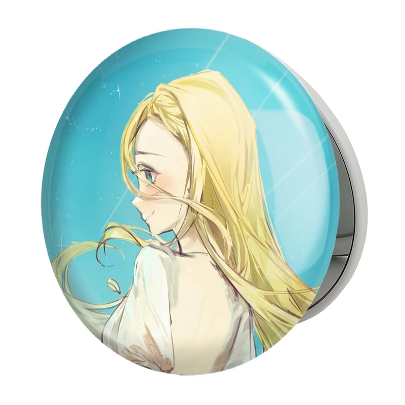 آینه جیبی خندالو طرح اوشیو انیمه سامر تایم رندرینگ SUMMER TIME RENDERING مدل تاشو کد 22270 