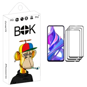 BOK +HD Screen Protector For  Honor 9X Pro Pack Of 3