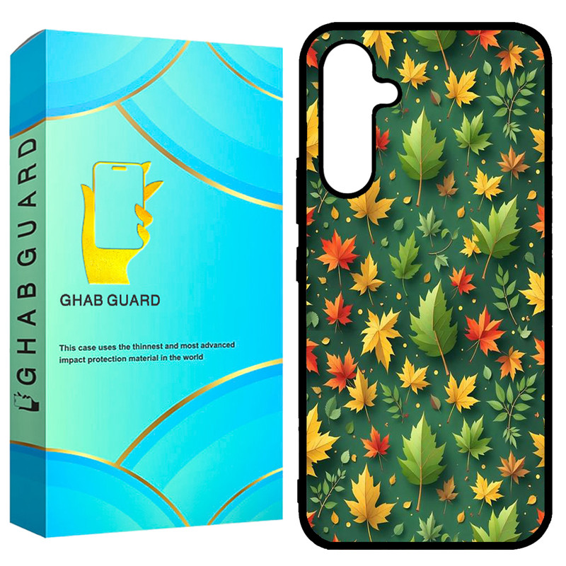 کاور قاب گارد طرح برگ پاییزی مدل GCHPA54 مناسب برای گوشی موبایل سامسونگ  Galaxy A54 5G