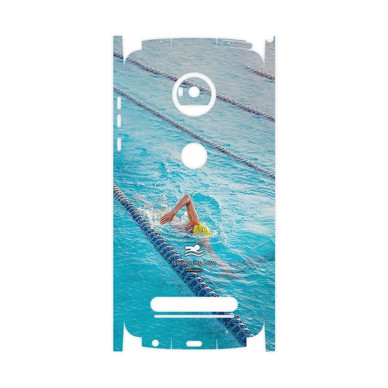 برچسب پوششی ماهوت مدل Swimming-FullSkin مناسب برای گوشی موبایل موتورولا Moto Z2 Play
