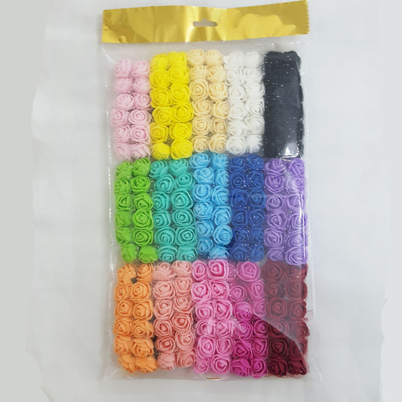 گل مصنوعی مدل رز بسته 180 عددی