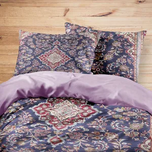 سرویس روتختی مدوپد طرح فرش همدان مدل C-Hamedan16 یک نفره 4 تکه