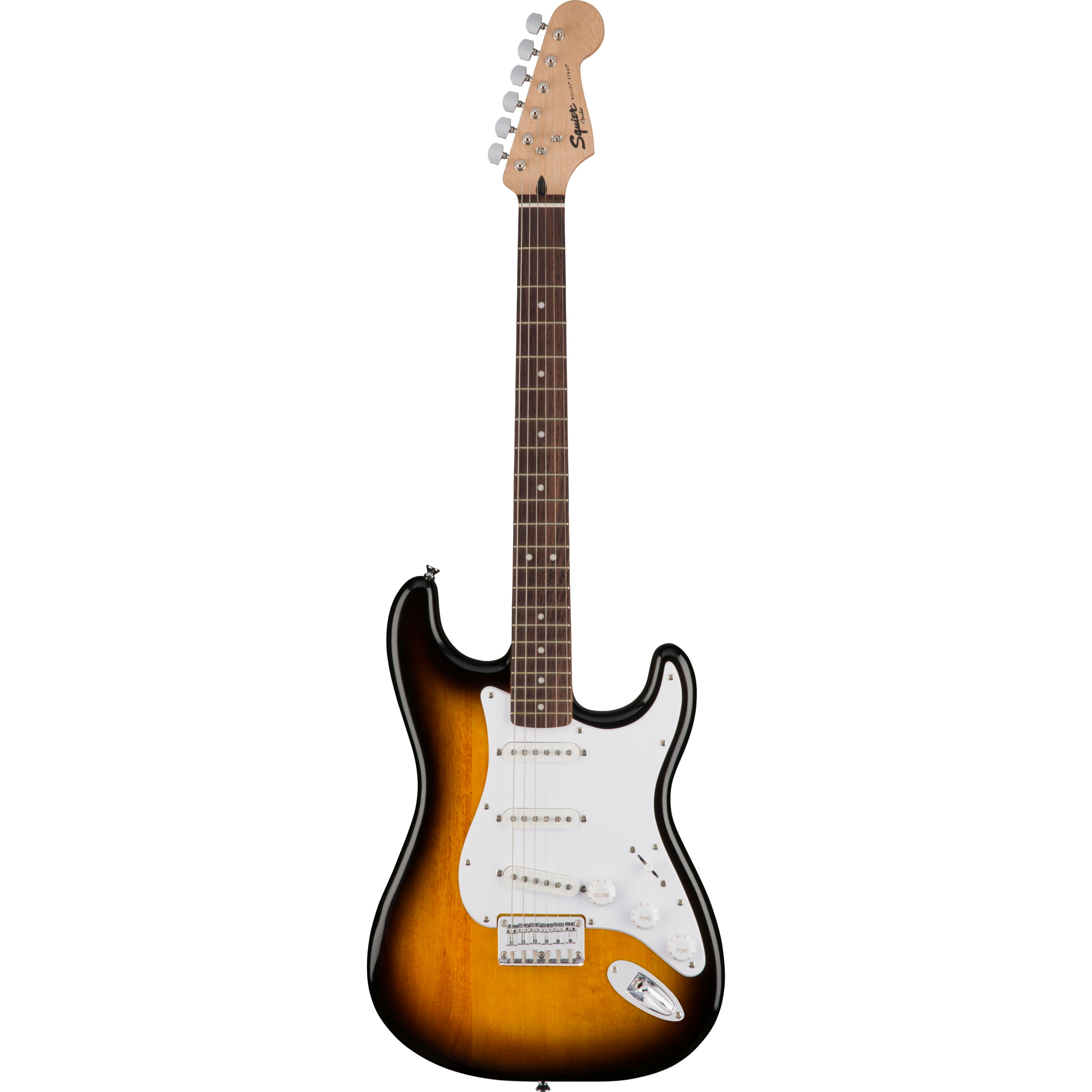 نکته خرید - قیمت روز گیتار الکتریک فندر مدل Squier Bullet Stratocaster HT Brown Sunburst 0371001532 خرید