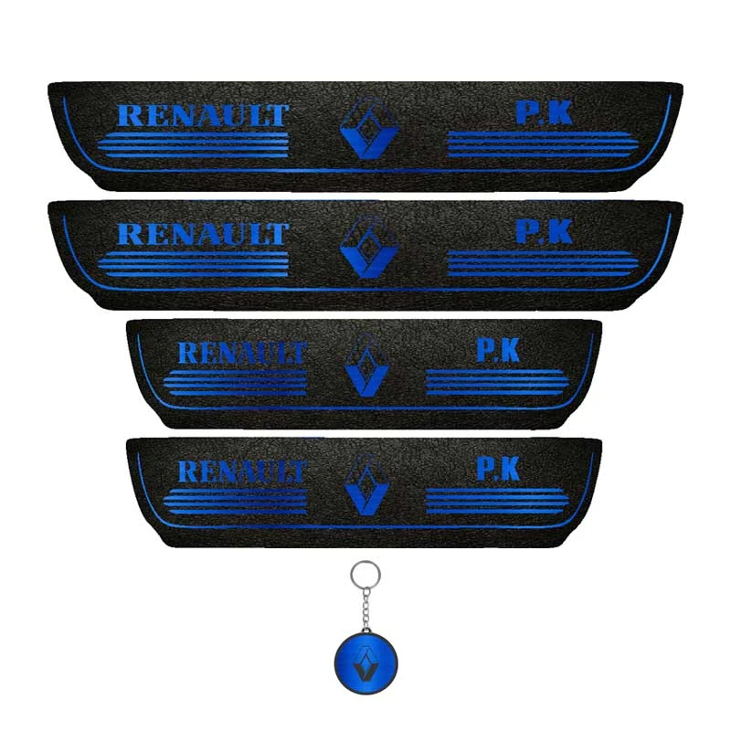 برچسب پارکابی خودرو لندمون کد LM187 MB مناسب برای رنو PK مجموعه 4 عددی به همراه جاکلیدی