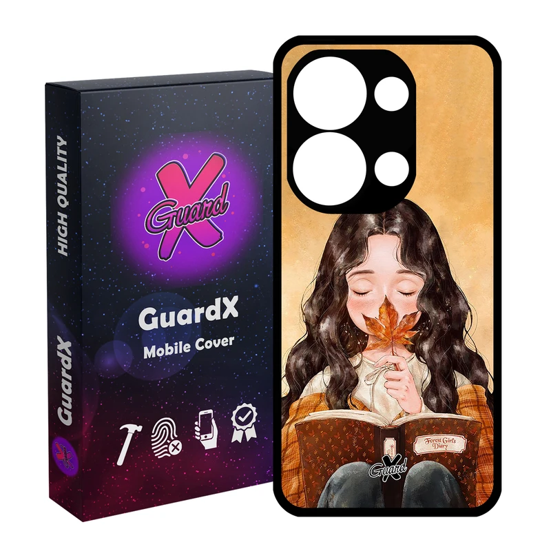 کاور گارد ایکس طرح Girl مناسب برای گوشی موبایل شیائومی Redmi Note 13 Pro 4G / Poco M6 Pro 4G