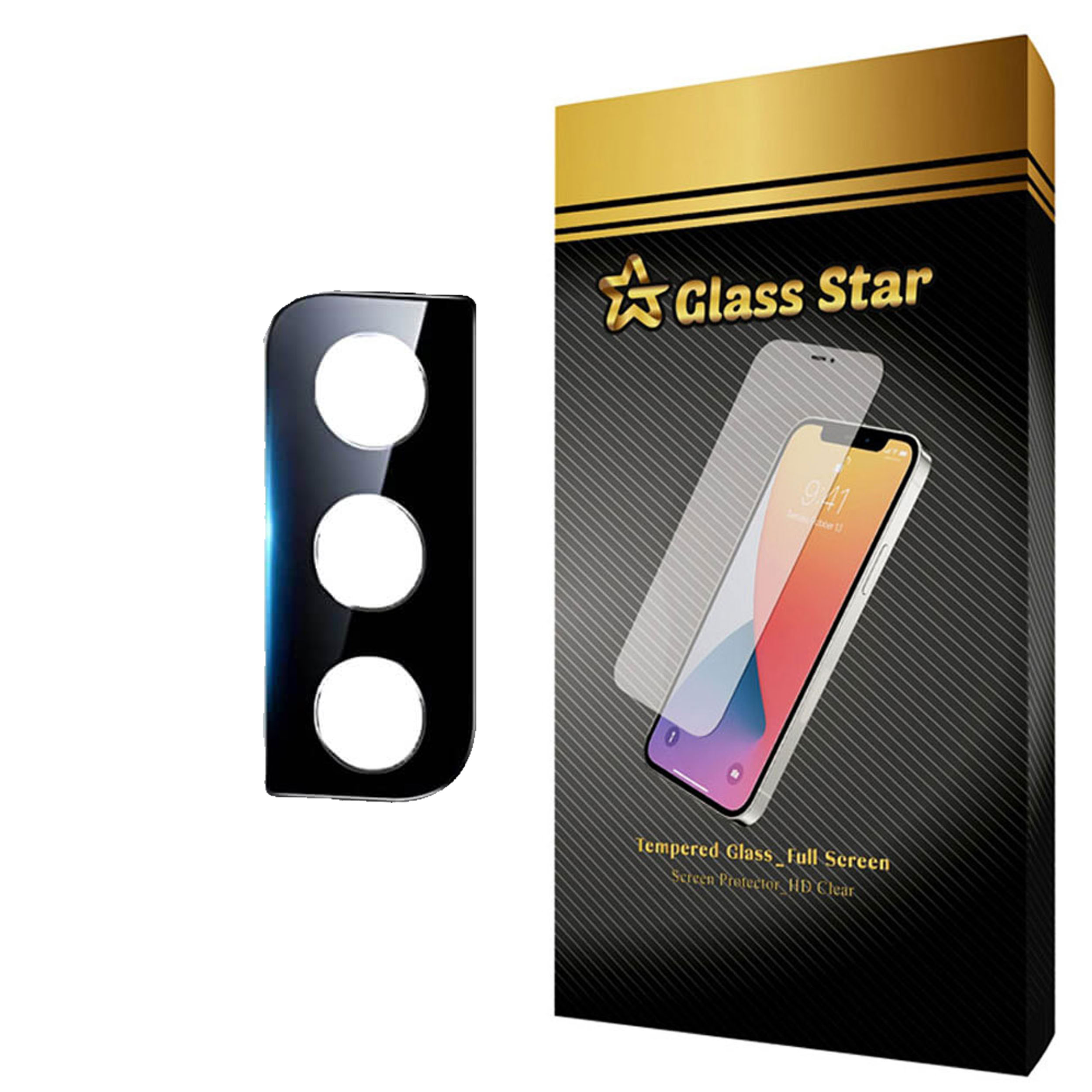 محافظ لنز دوربین گلس استار مدل STLLENS مناسب برای گوشی موبایل سامسونگ Galaxy S21