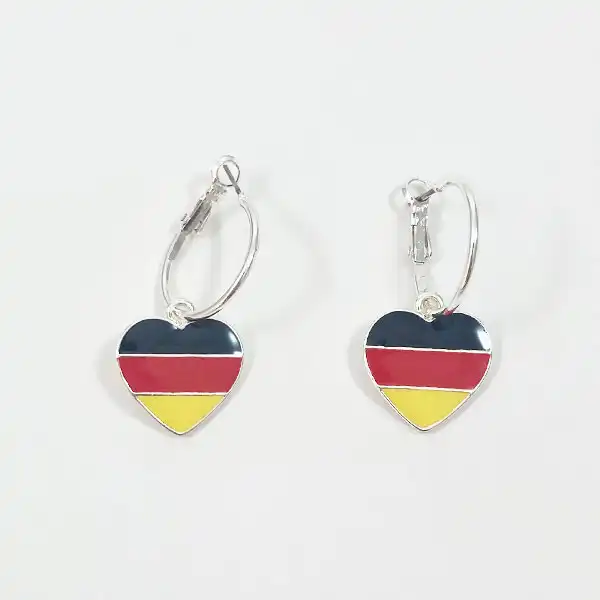 گوشواره زنانه اکسسورایز مدل قلبی