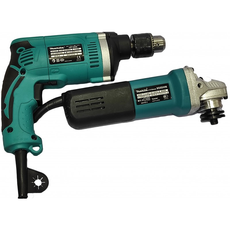 دریل چکشی ماکیتا مدل HP1630 به همراه مینی فرز دریل چکشی ماکیتا مدل HP1630 به همراه مینی فرز