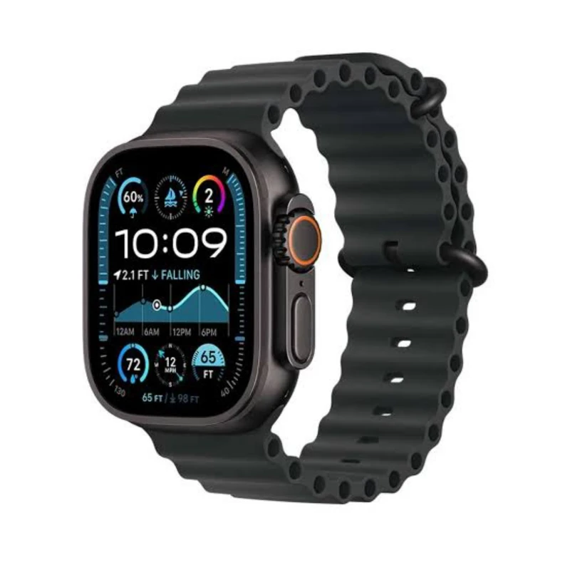 ساعت هوشمند ۴۹  میلیمتری جی دی الترا ۳ مدل seven in one به همراه ۷ بند سیلیکونی 