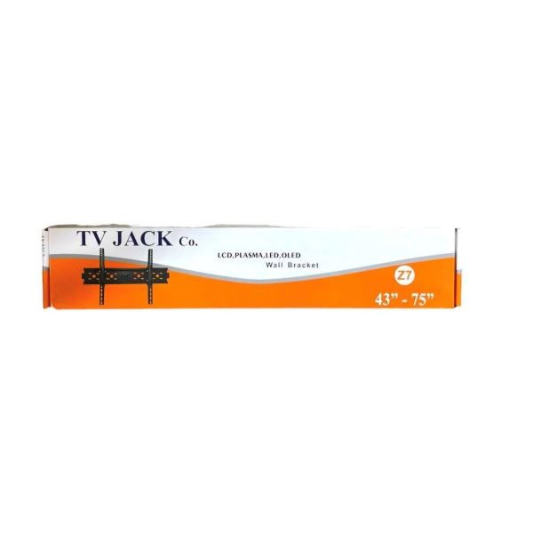 پایه دیواری تلویزیون تی وی جک مدل Z7 متحرک مناسب برای تلویزیون های 43 تا 75 اینچ پایه دیواری تلویزیون تی وی جک مدل Z7 متحرک مناسب برای تلویزیون های 43 تا 75 اینچ